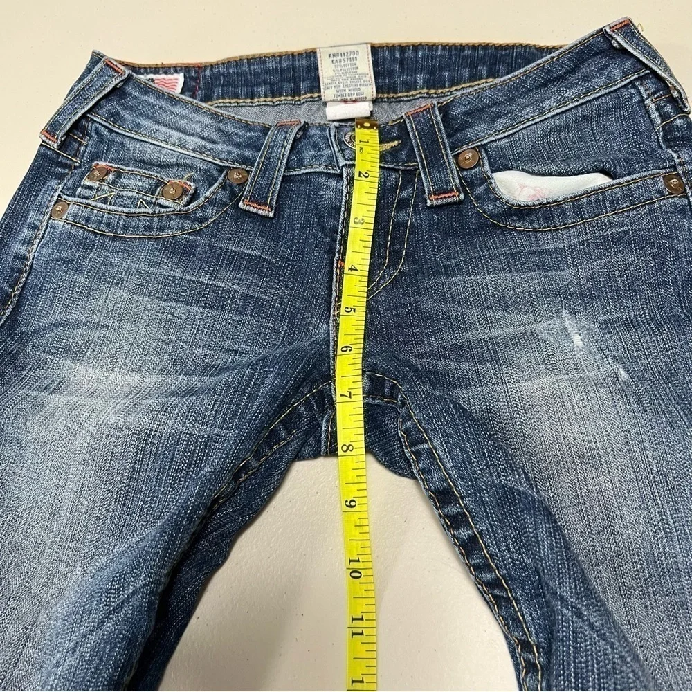 True Religion Stella Low Rise Skinny Distressed Jeans - Picture 11 of 12
